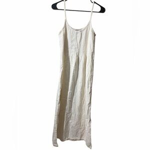 Vintage-El Huarache Cream 100% Cotton Guatemalan dress